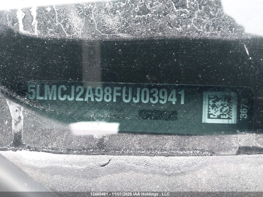 2015 Lincoln Mkc VIN: 5LMCJ2A98FUJ03941 Lot: 12450461