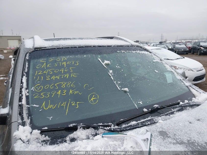 5XYZHDAG6BG065886 2011 HYUNDAI SANTA FE photo no. 18