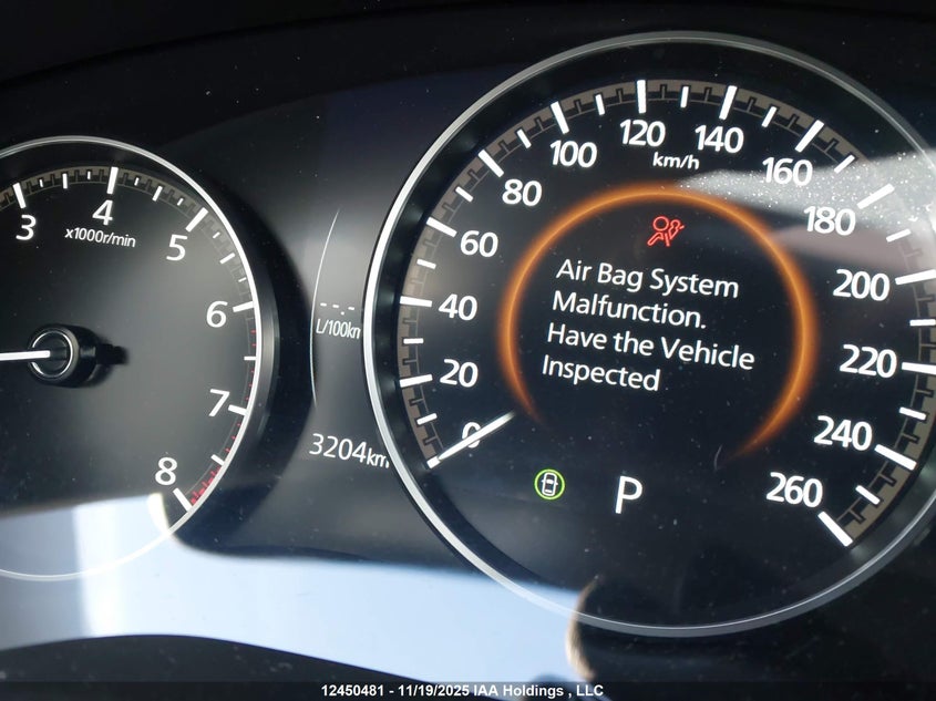 2025 Mazda Mazda3 VIN: JM1BPABM9S1788400 Lot: 12450481