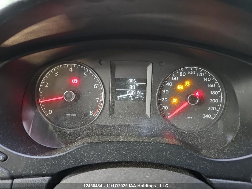 2014 Volkswagen Jetta 2.0L Trendline/2.0L Trendline+ VIN: 3VW1K7AJ8EM408665 Lot: 12450484