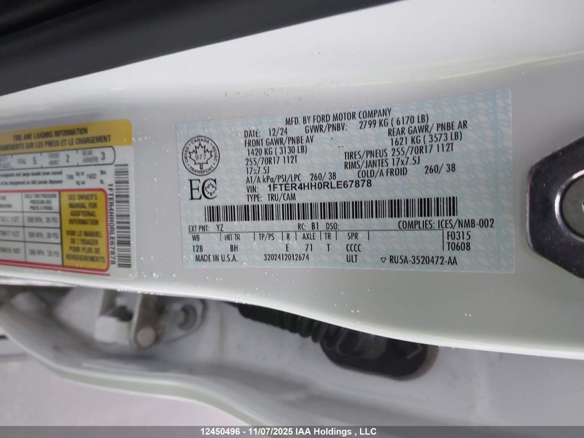 1FTER4HH0RLE67878 2024 FORD RANGER photo no. 9