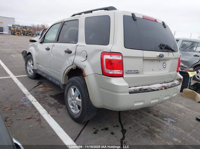1FMCU03118KA58054 2008 FORD ESCAPE photo no. 3
