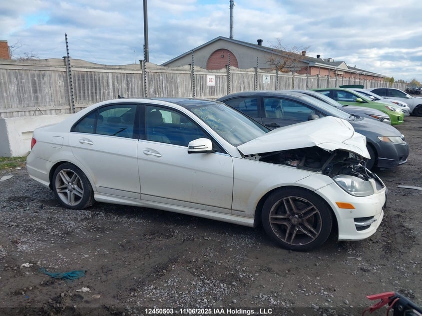 2012 Mercedes-Benz C 300 4Matic VIN: WDDGF8BB9CA631019 Lot: 12450503