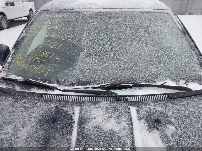 2014 Dodge Journey Sxt VIN: 3C4PDCCG4ET124621 Lot: 12450517