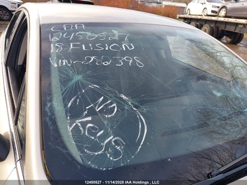 2018 Ford Fusion Se VIN: 3FA6P0H76JR282398 Lot: 12450527