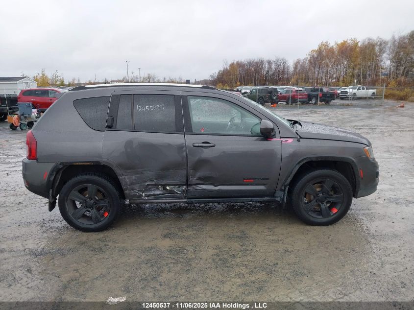 2017 Jeep Compass Sport/North VIN: 1C4NJDAB5HD197472 Lot: 12450537