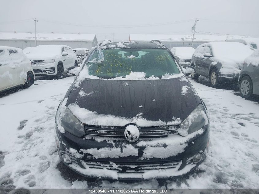 2010 Volkswagen Golf 2.0 Tdi Comfortline VIN: 3VWKL7AJ1AM629178 Lot: 12450540