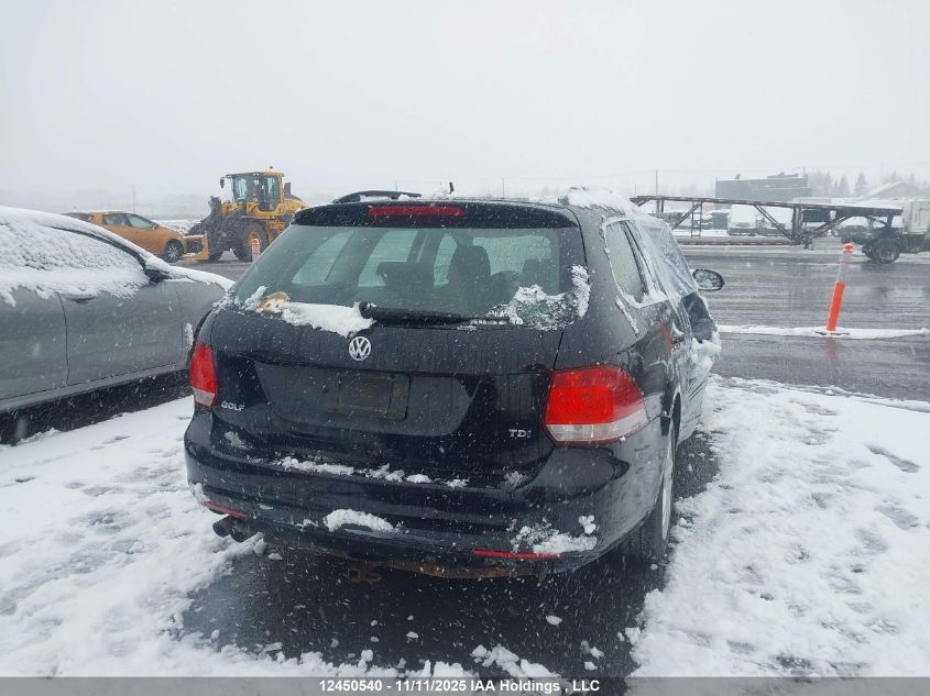 2010 Volkswagen Golf 2.0 Tdi Comfortline VIN: 3VWKL7AJ1AM629178 Lot: 12450540