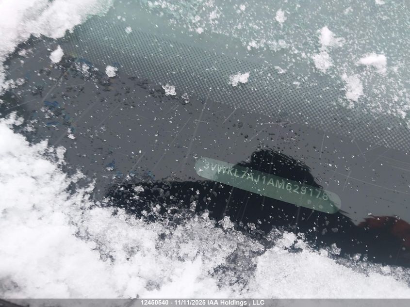 2010 Volkswagen Golf 2.0 Tdi Comfortline VIN: 3VWKL7AJ1AM629178 Lot: 12450540