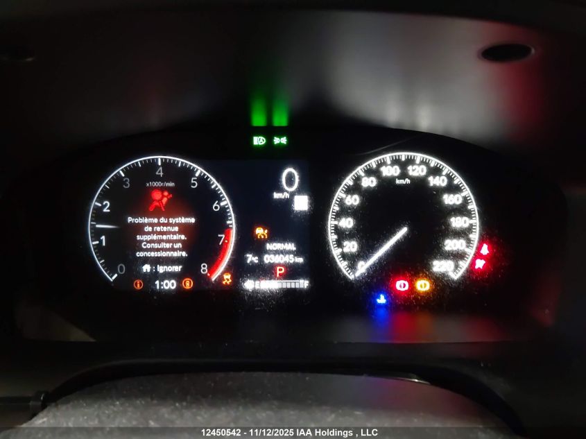 2025 Honda Hr-V Lx VIN: 3CZRZ1H31SM100989 Lot: 12450542