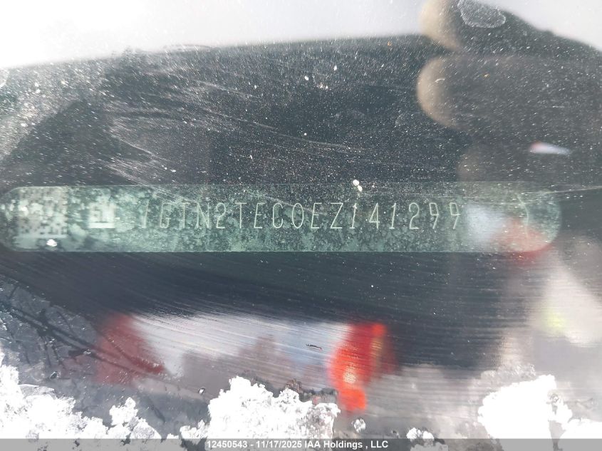 2014 GMC Sierra K1500 VIN: 1GTN2TEC0EZ141299 Lot: 12450543