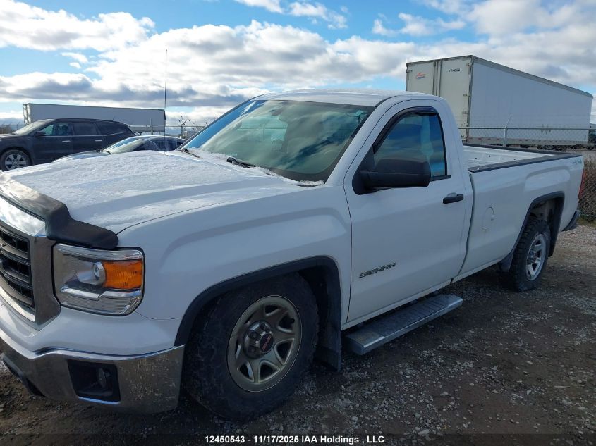 2014 GMC Sierra K1500 VIN: 1GTN2TEC0EZ141299 Lot: 12450543