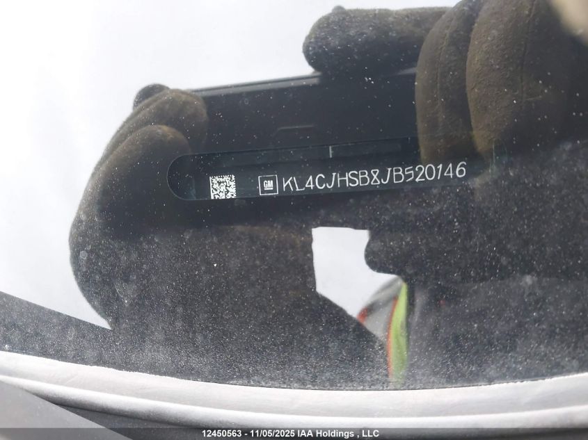 2018 Buick Encore Premium VIN: KL4CJHSB8JB520146 Lot: 12450563