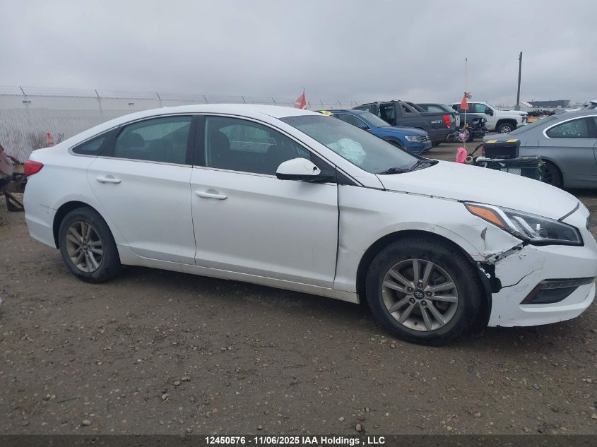 2016 Hyundai Sonata Gl VIN: 5NPE24AF9GH274501 Lot: 12450576