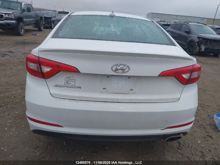 2016 Hyundai Sonata Gl VIN: 5NPE24AF9GH274501 Lot: 12450576