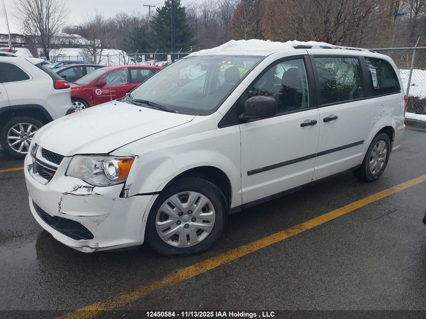 2C4RDGBG5FR606052 2015 DODGE CARAVAN photo no. 2