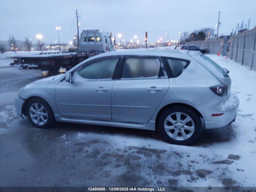 2008 Mazda 3 Hatchback VIN: JM1BK343381101693 Lot: 12450588