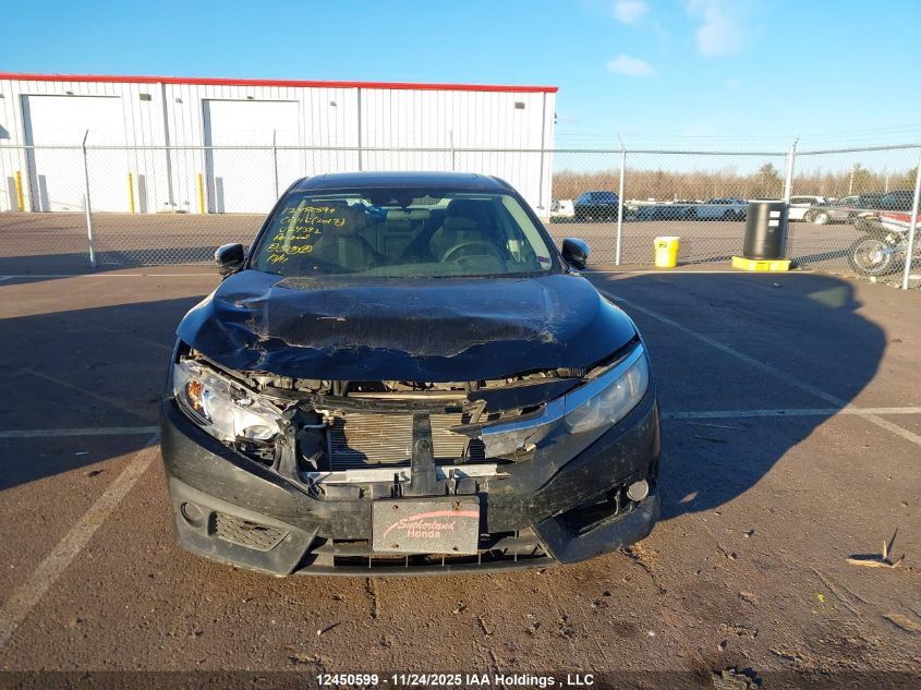 2017 Honda Civic Ex VIN: 2HGFC2F83HH024392 Lot: 12450599