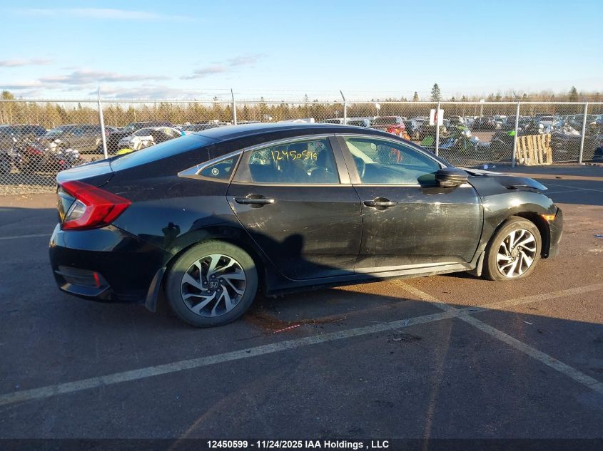 2017 Honda Civic Ex VIN: 2HGFC2F83HH024392 Lot: 12450599