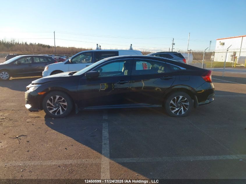 2017 Honda Civic Ex VIN: 2HGFC2F83HH024392 Lot: 12450599