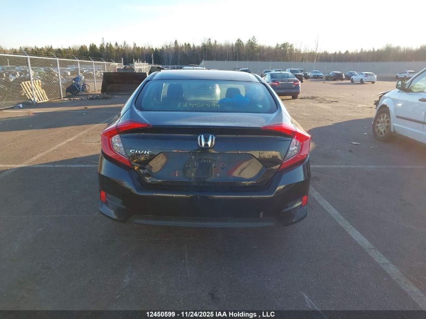 2017 Honda Civic Ex VIN: 2HGFC2F83HH024392 Lot: 12450599