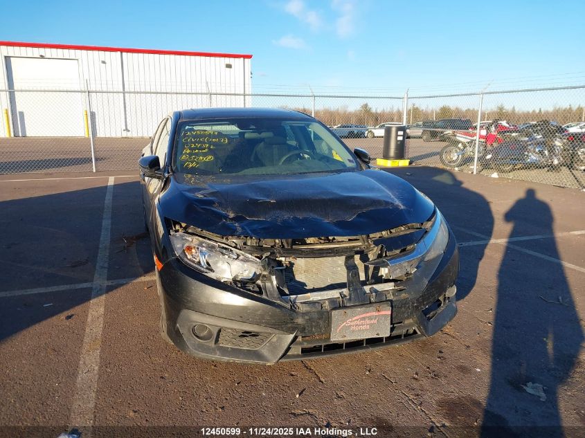 2017 Honda Civic Ex VIN: 2HGFC2F83HH024392 Lot: 12450599