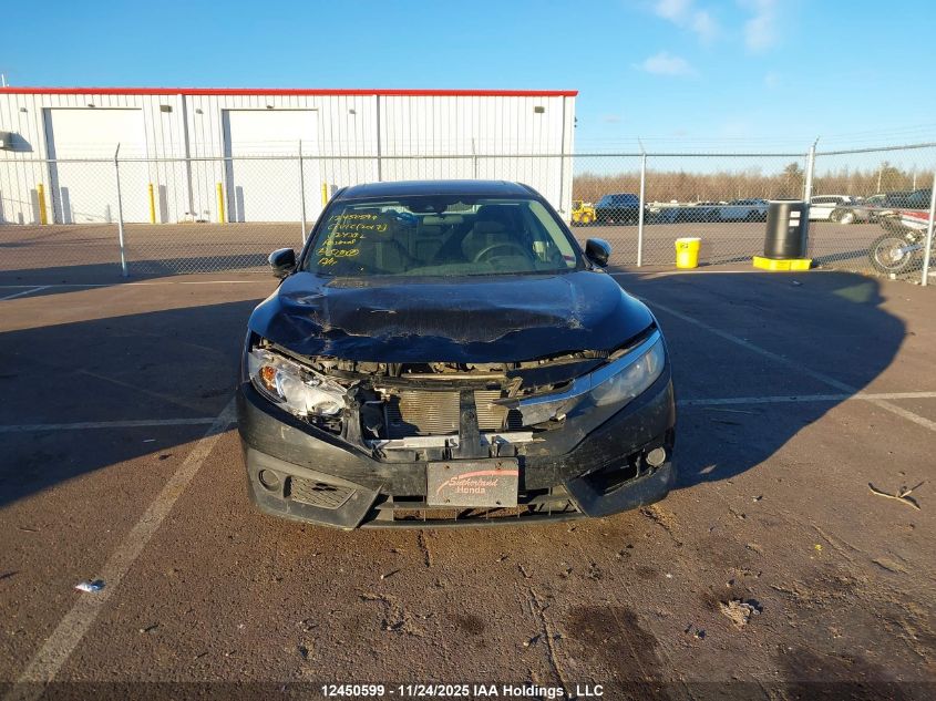 2017 Honda Civic Ex VIN: 2HGFC2F83HH024392 Lot: 12450599