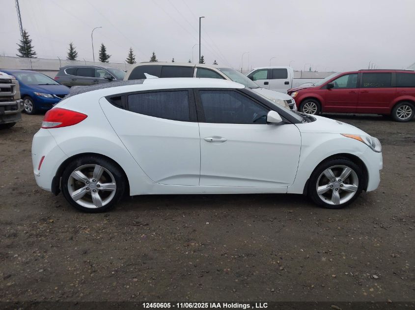 2013 Hyundai Veloster VIN: KMHTC6ADXDU174242 Lot: 12450605