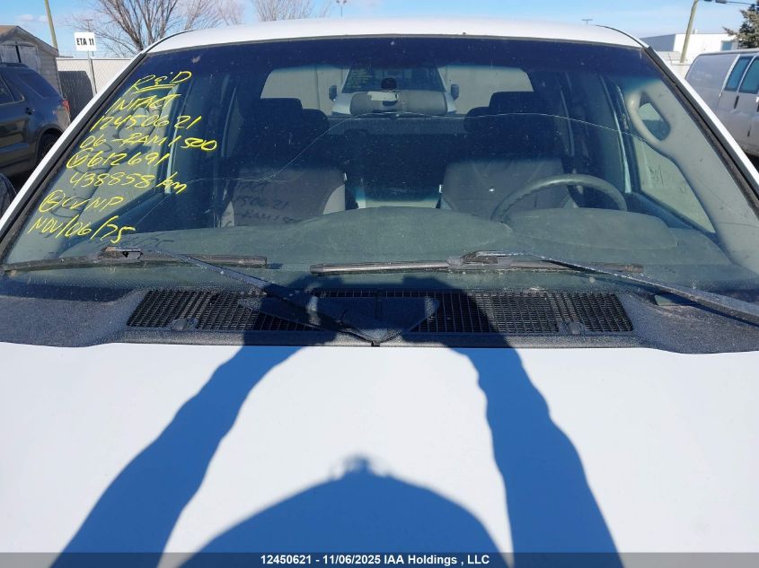 2006 Dodge Ram 1500 Slt/Trx4 Off Road/Sport VIN: 1D7HU18226S612691 Lot: 12450621