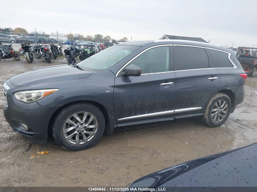 2014 Infiniti Qx60 VIN: 5N1AL0MMXEC547609 Lot: 12450642