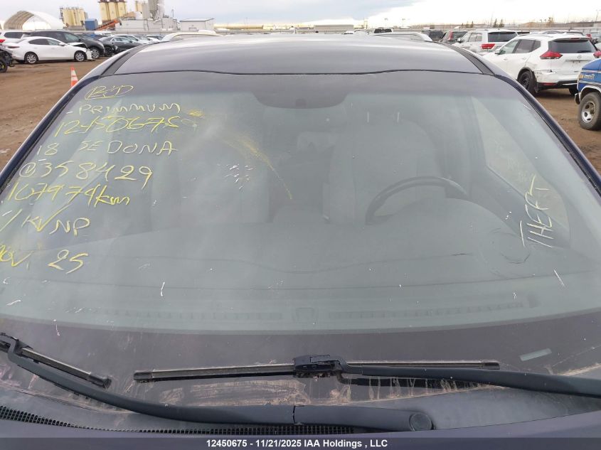 2018 Kia Sedona Lx/Lx+ VIN: KNDMB5C13J6358429 Lot: 12450675