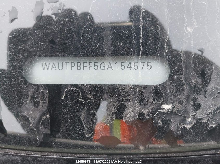 2016 Audi A3 E-Tron 1.4T Premium VIN: WAUTPBFF5GA154575 Lot: 12450677