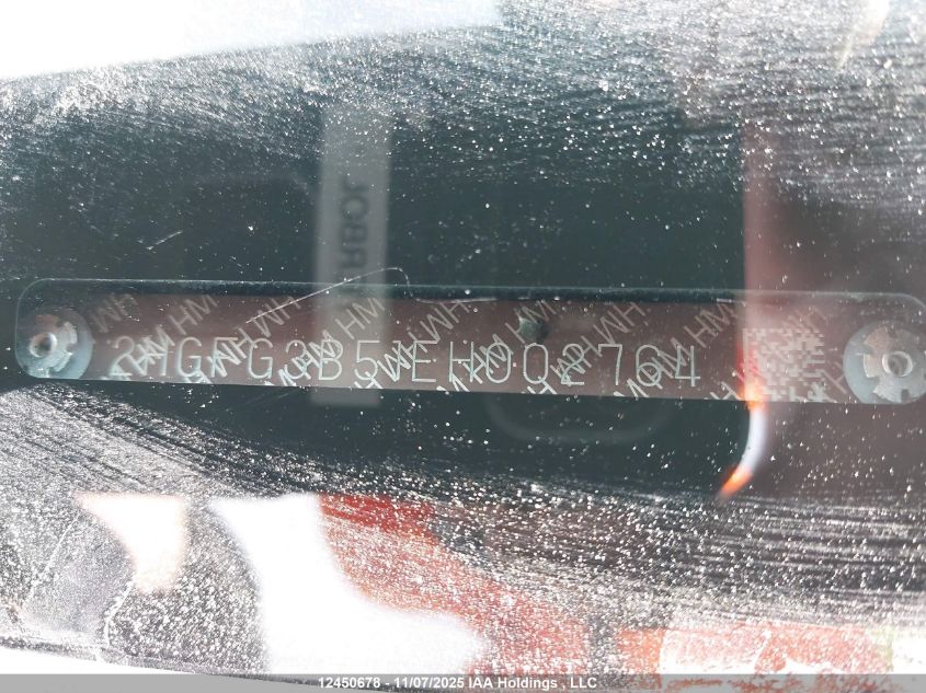 2014 Honda Civic Ex VIN: 2HGFG3B51EH002764 Lot: 12450678