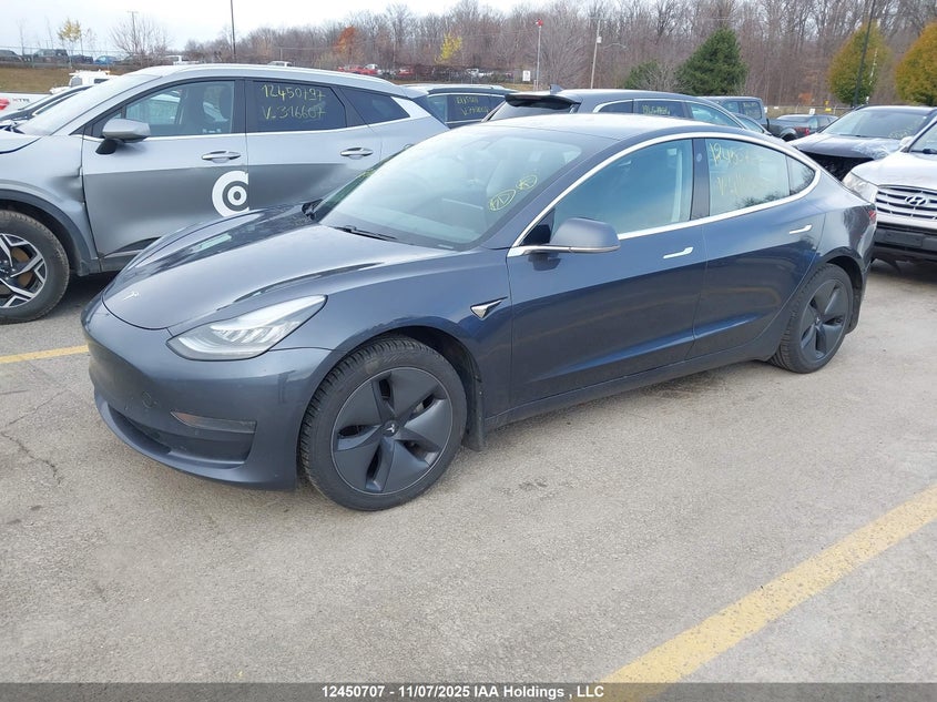 5YJ3E1EA3KF411290 2019 TESLA MODEL 3 photo no. 2