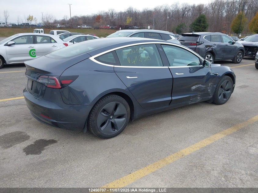 5YJ3E1EA3KF411290 2019 TESLA MODEL 3 photo no. 4