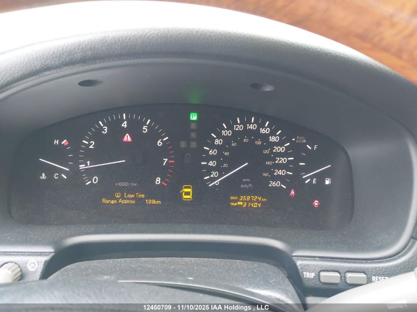 2004 Lexus Ls 430 VIN: JTHBN36F240150915 Lot: 12450709