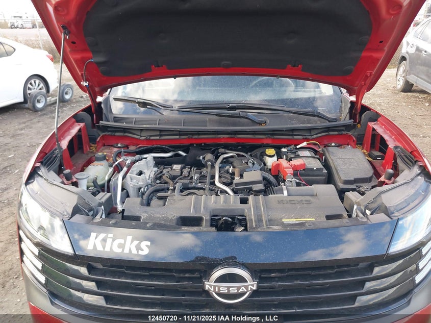 2025 Nissan Kicks Sv VIN: 3N8AP6CA4SL316678 Lot: 12450720