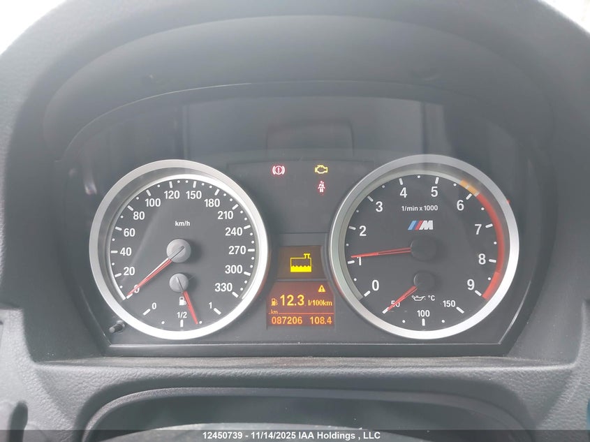 WBSWD93528PY40139 2008 BMW M3 photo no. 7