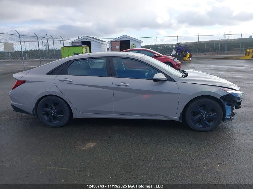 2022 Hyundai Elantra Blue VIN: KMHLM4AJ9NU032408 Lot: 12450743