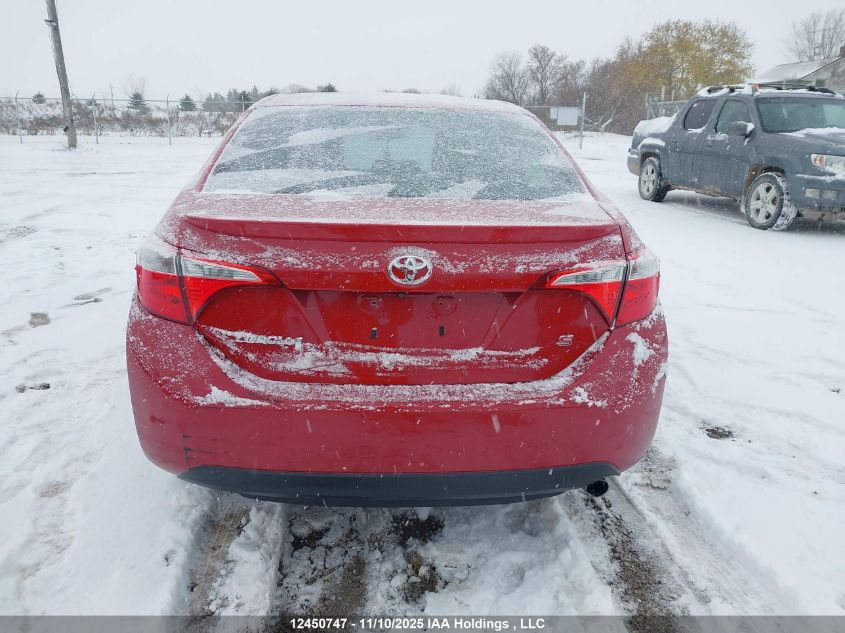 2016 Toyota Corolla S VIN: 2T1BURHE1GC673476 Lot: 12450747