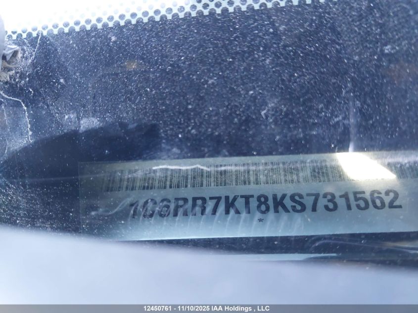 2019 Ram 1500 Classic St VIN: 1C6RR7KT8KS731562 Lot: 12450761