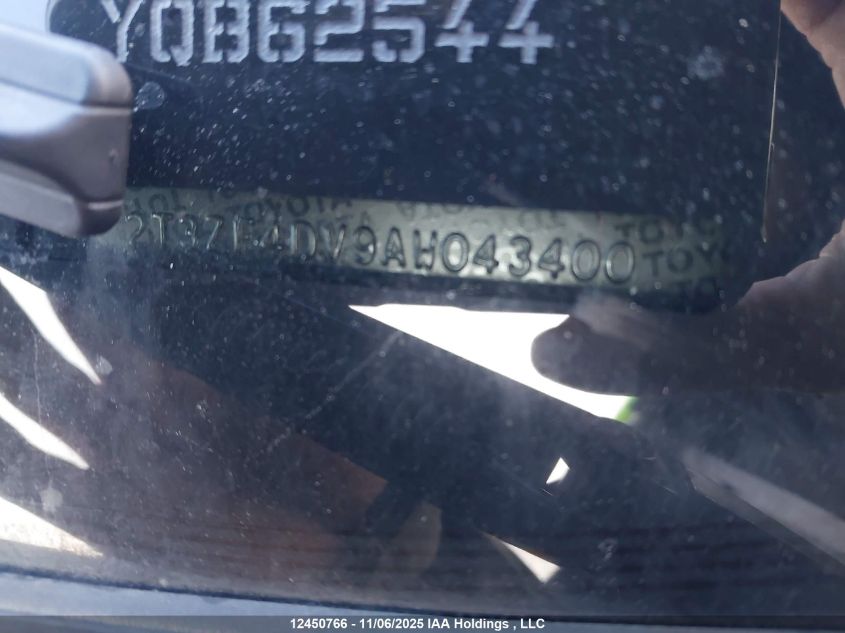 2010 Toyota Rav4 VIN: 2T3ZF4DV9AW043400 Lot: 12450766