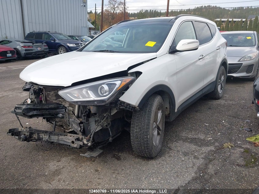5XYZUDLB8HG411006 2017 HYUNDAI SANTA FE photo no. 2