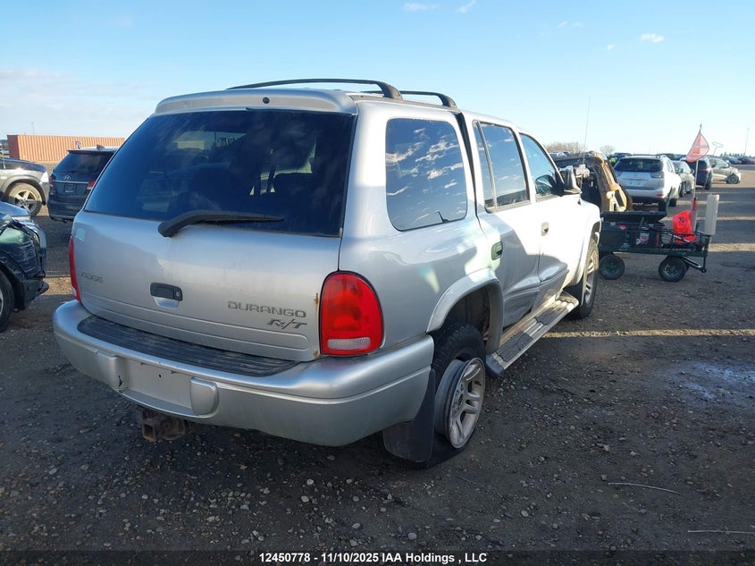 1D4HS48NX3F615874 2003 DODGE DURANGO photo no. 4