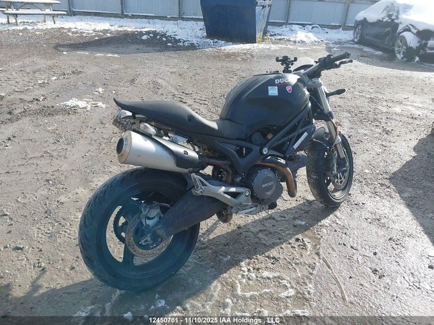 ZDM1RADN4CB057045 2012 DUCATI MONSTER photo no. 4