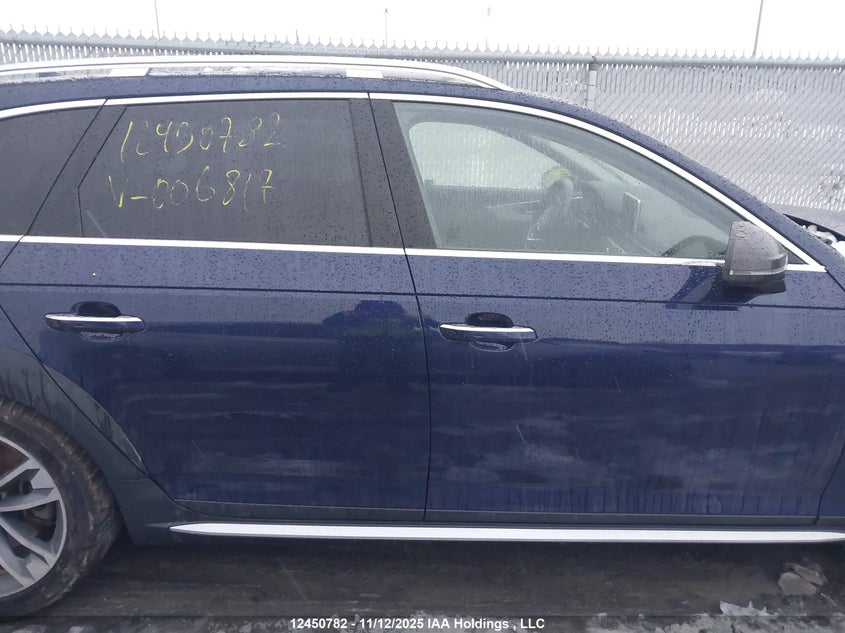 2019 Audi A4 Allroad Prestige VIN: WA19NAF40KA006817 Lot: 12450782