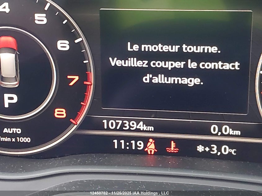 2019 Audi A4 Allroad Prestige VIN: WA19NAF40KA006817 Lot: 12450782