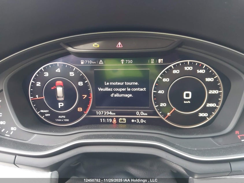 2019 Audi A4 Allroad Prestige VIN: WA19NAF40KA006817 Lot: 12450782