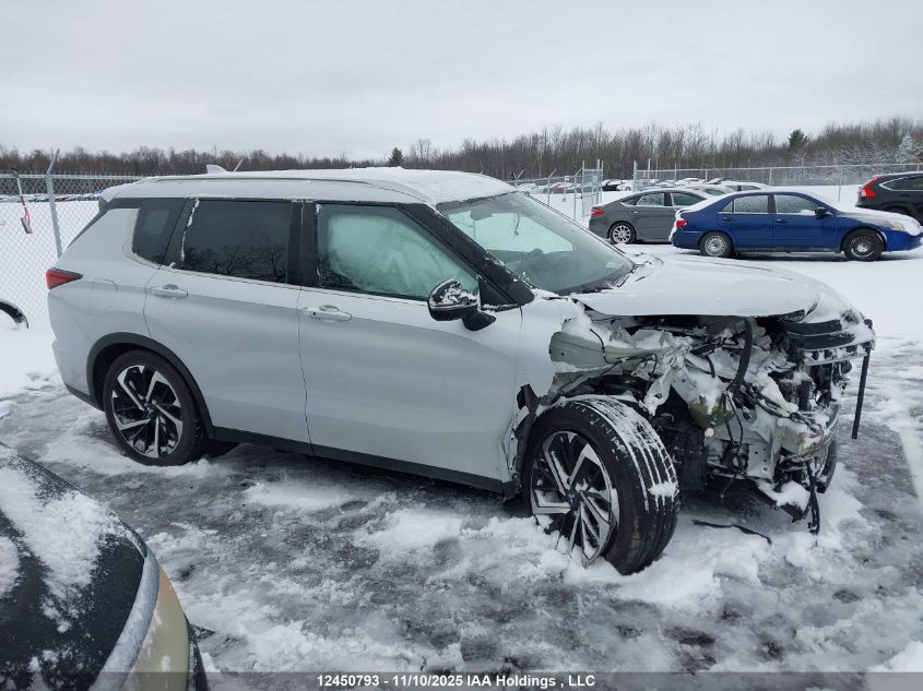 2022 Mitsubishi Outlander Le/Le Premium/Se/Sel VIN: JA4J4UA83NZ604563 Lot: 12450793