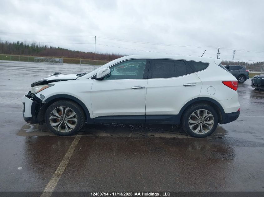 2013 Hyundai Santa Fe Sport VIN: 5XYZUDLA1DG076849 Lot: 12450794